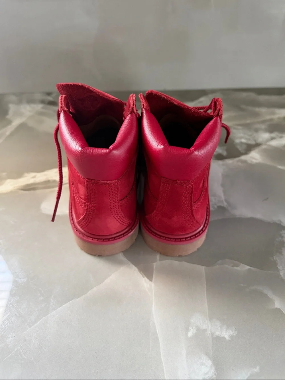 Timberland red boots